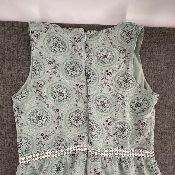 LOFT Mint Green Sleeveless Dress - Picture 12 of 16